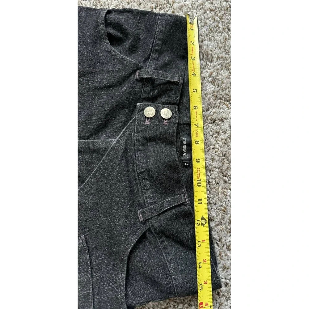 Aristrist Massiv2 Men's Pants Denim Black Size L Japan